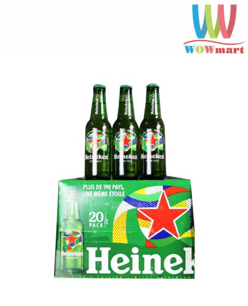 Bia Heineken Pháp Thùng 20 chai (Bia nhập khẩu)