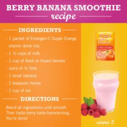 Bột hòa tan bổ sung Vitamin C tăng cường sức đề kháng Emergen-C 90 gói 8 Bột hòa tan bổ sung Vitamin C tăng cường sức đề kháng Emergen-C 90 gói