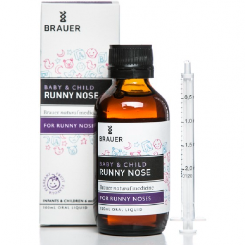 Siro trị sổ mũi Brauer cho trẻ Brauer Baby & Child Runny Nose Relief 100ml