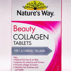 Collagen tái tạo sự đàn hồi cho da Nature's Way Beauty Collagen Booster 60 viên 8 collagen tai tao su dan hoi cho da natures way beauty collagen booster 60 vien krf