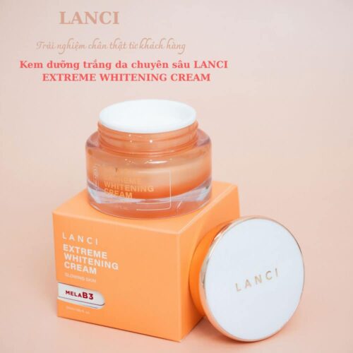 Kem dưỡng trắng Lanci Hàn Quốc Lanci Extreme Whitening Cream Mela B3 50ml 15 kem duong trang lanci han quoc lanci whitening cream 50ml 030725 ka