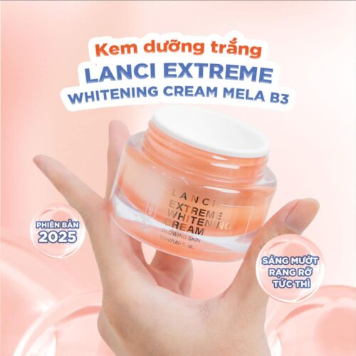 Kem dưỡng trắng Lanci Hàn Quốc Lanci Extreme Whitening Cream Mela B3 50ml 16 kem duong trang lanci han quoc lanci whitening cream 50ml 030725 kc