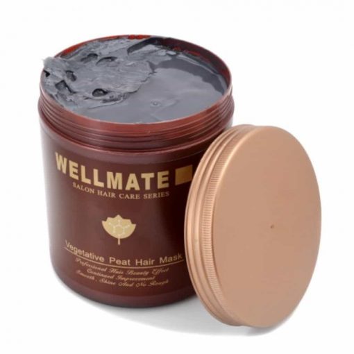 Kem ủ tóc siêu bóng mượt đặc trị tóc hư tổn Wellmate Vegetative Peat Hair Mask 1000ml