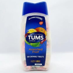 Kẹo ngậm giảm đầy hơi khó tiêu Tums Antacid Assorted Fruit 1000mg 160 viên 5 keo ngam tri day hoi kho tieu tums antacid ultra strength 1000mg 160 vien 311025 ka