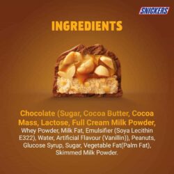 Kẹo socola đậu phộng Snickers Miniatures Chocolate gói 150g