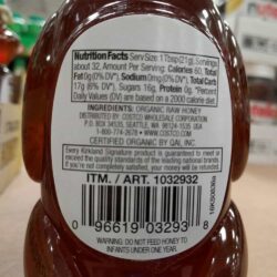 Mật ong con gấu Kirkland Signature Raw Organic Honey Bear 680g 6 Mật ong Kirkland con gấu Kirkland Signature Raw Organic Honey Bear 680g