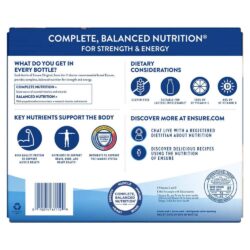 Sữa Ensure nước hương Socola Ensure Original Milk Chocolate 237ml Thùng 30 chai 9 sua ensure huong socola cua ensure original milk chocolate thung 30 chai knd