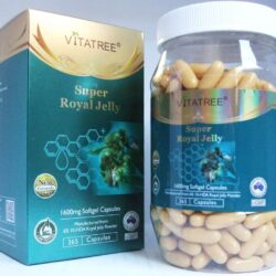 Sữa ong chúa Vitatree Super Royal Jelly 1600mg 365 viên 6 sua ong chua vitatree super royal jelly 1600mg 365 vien knc