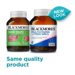 Viên uống bổ não, tăng cường trí nhớ cho bé gái Blackmores Multivitamin For Teen Girls 60 viên 6 vien uong bo nao tang cuong tri nho cho gai blackmores teen multi girls 60 vien knwf