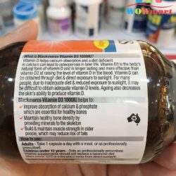 Viên uống bổ sung Vitamin D3 Blackmores Vitamin D3 1000IU 200 viên 12 vien uong bo sung vitamin d3 blackmores vitamin d3 1000iu 200 vien 2