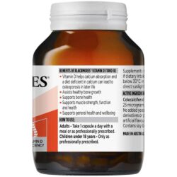 Viên uống bổ sung Vitamin D3 Blackmores Vitamin D3 1000IU 200 viên 8 vien uong bo sung vitamin d3 blackmores vitamin d3 1000iu 200 vien knwe