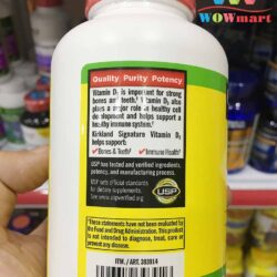 Viên uống bổ sung Vitamin D3 Kirkland Signature Vitamin D3 2000IU 600 viên 7 vien uong bo sung vitamin d3 giup xuong chac khoe kirkland signature d3 50mcg 600 vien 3