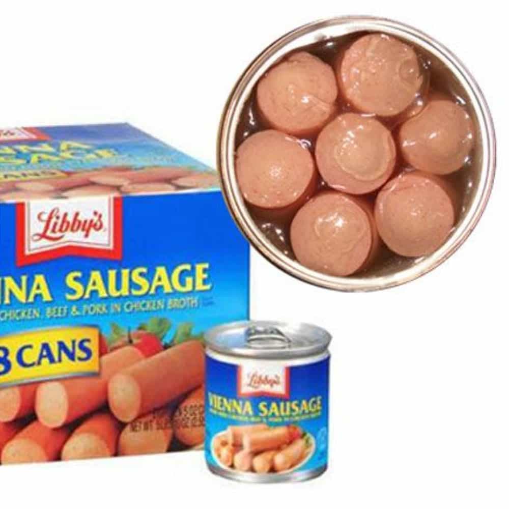 Xúc xích đóng hộp Libby’s Vienna Sausage thùng 18 hộp