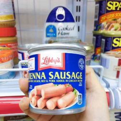 Xúc xích đóng hộp Libby's Vienna Sausage thùng 18 hộp 7 xuc xich dong hop libbys vienna sausage thung 18 hop 3