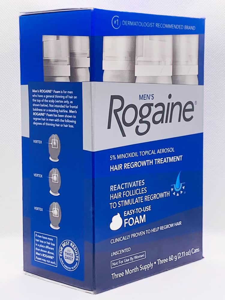 Kem mọc tóc Nam Rogaine Minoxidil 5 Foam For Men 60ml  Shopee Việt Nam