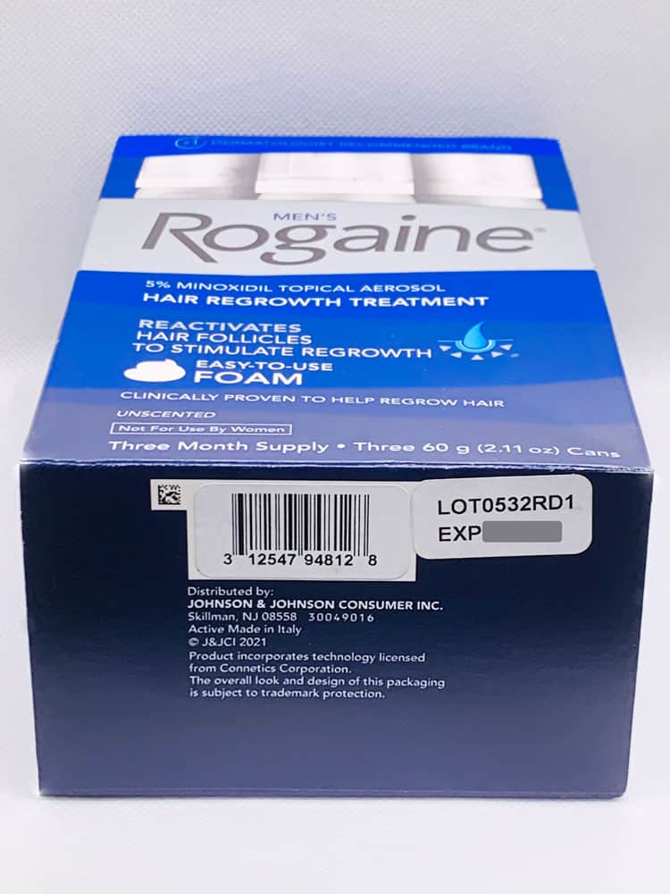 Bọt mọc tóc cho nam giới Mens Rogaine Minoxidil 5 Foam 60g  Wowmart VN   100 hàng ngoại nhập
