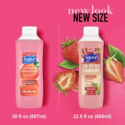 Dầu gội Suave hương dâu tây Suave Sun Ripened Strawberry Shampoo 665ml 7 dau goi suave huong dau tay suave sun ripened strawberry shine shampoo 887ml 665ml 070324 ka