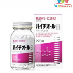 Viên uống ngừa mụn trứng cá Nhật Bản Hythiol-B 270 viên