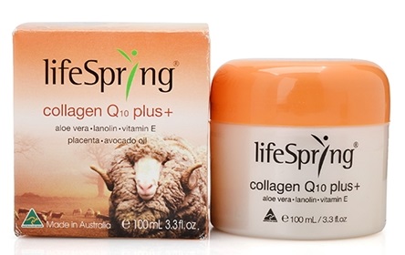 Kem dưỡng nhau thai cừu Úc Life Spring Collagen chống lão hóa LifeSpring Collagen Q10 Plus Cream 100ml