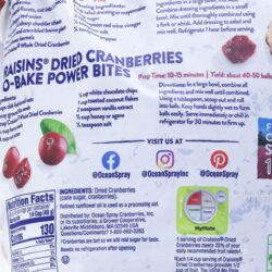 Nam việt quất sấy khô Ocean Spray Craisins Whole Dried Cranberries 1.81kg 9 nam viet quat say kho ocean spray craisins whole dried cranberries 1 8kg kna