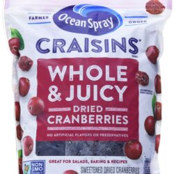 Nam việt quất sấy khô Ocean Spray Craisins Whole Dried Cranberries 1.81kg 7 nam viet quat say kho ocean spray craisins whole dried cranberries 1 8kg knb