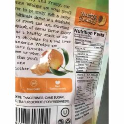 Quýt khô Nutty & Fruity Tangerine Wedges Dried Fruit 567g