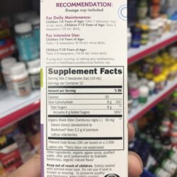 siro tang de khang cho tre em natures way organic sambucus for kids elderberry syrup 120ml 2163