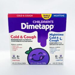 Siro giảm cảm cúm, ho cho trẻ em Dimetapp Children's Cold & Cough Day & Night 118ml x 3 chai 8 siro tri cam cum ho cho tre em dimetapp childrens cold cough day night 118ml x 3 chai 231025 ka
