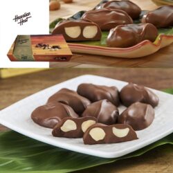 socola mac ca hawaiian host alohagems macadamia milk chocolate 28 vien 454g knwf