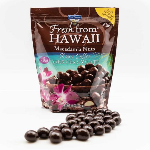 Socola mắc ca MacFarms Kona Coffee Dark Chocolate Macadamia 794g
