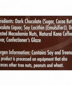 Socola mắc ca MacFarms Kona Coffee Dark Chocolate Macadamia 794g