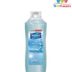 Dầu gội Suave dành cho da dầu Suave Essentials Daily Clarifying Shampoo 887ml