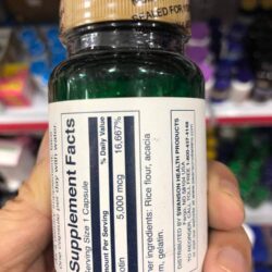 swanson biotin 5000mcg 100 vien 1419