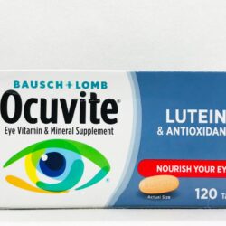 Viên uống bổ mắt Ocuvite Bausch+Lomb with Lutein & Antioxidants 120 viên 14 thuoc bo mat ocuvite bauschlomb lutein antioxidants 120 vien kf