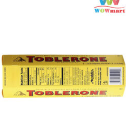 Socola mật ong và hạnh nhân Toblerone Swiss Milk Chocolate With Honey & Almond Nougat 600g 8 Socola mật ong và hạnh nhân Toblerone Swiss Milk Chocolate With Honey & Almond Nougat 600g