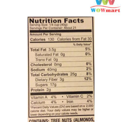 Khay trái cây sấy khô Vacaville Fine Dried Fruit & Nut 850.5g