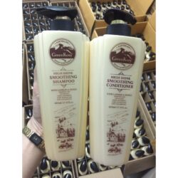 Combo dầu gội và xả mỡ cừu Úc Green Kosy High Shine Smoothing 480ml 5 gr