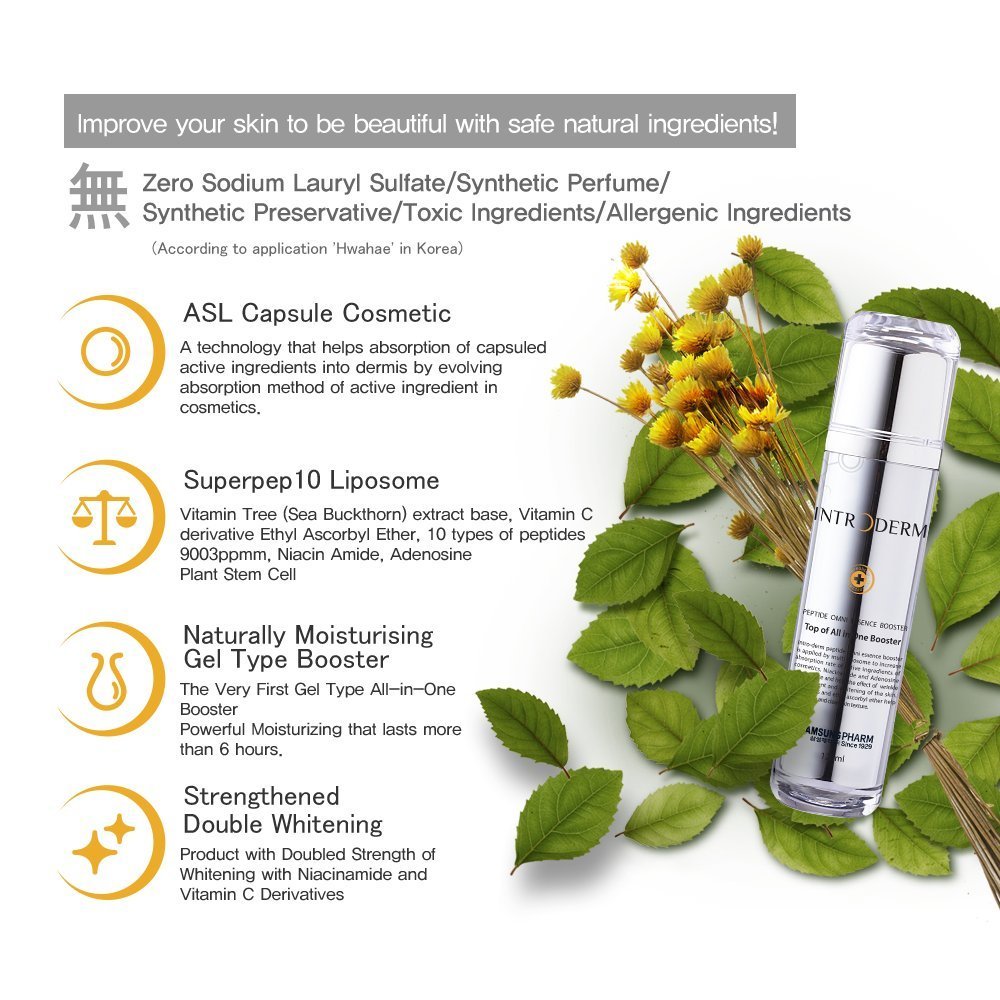 Tinh chất dưỡng da Peptide Introderm SP10 Omni Essence Booster 120ml 10 Tinh chất dưỡng da Peptide Introderm SP10 Omni Essence Booster 120ml