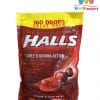 Kẹo-Halls-trị-ho,-thông-cổ-Halls-Triple-Soothing-Action-Cherry-Flavor-160-viên