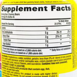 Kẹo dẻo bổ sung chất xơ cho bé L'il Critters Fiber 90 Bear Gummies 15 keo deo bo sung chat xo cho lil critter fiber bear gummies kg