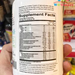 Kẹo dẻo bổ sung Vitamin và Chất xơ cho bé Smarty Pants Kids Complete 120 viên 6 keo deo bo sung vitamin va chat xo cho be smarty pants kid complete and fiber 2