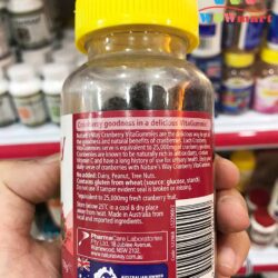 Kẹo Mạn Việt Quất tinh chất chống Oxy hóa Nature's Way Cranberry 50 Gummies 7 keo man viet quat tinh chat chong oxy hoa natures way cranberry 50 gummies 3 1