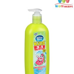 Sữa tắm, dầu gội, dầu xả 3 trong 1 White Rain Kids 783g