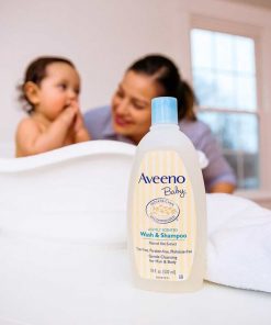 Sữa tắm gội cho bé Aveeno Baby Wash & Shampoo 532ml