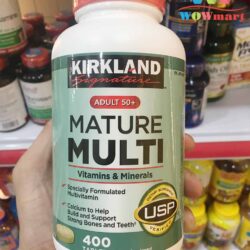 Bổ sung đa Vitamin cho người lớn tuổi Kirkland Signature Mature Multi Adult 50+ 400 viên 15 thuoc bo sung da vitamin cho nguoi lon tuoi kirkland signature mature multi adult 50 400 vien 1