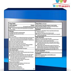 Gel mọc tóc dành cho nam Men's Rogaine Minoxidil 5% Set Gel 60ml x3 5 Thuốc-mọc-tóc-dành-cho-nam-Rogaine-Extra-Strength-Hộp-3-chai-facts