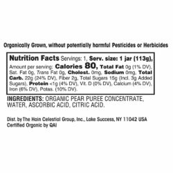 Trái cây nghiền cho bé trên 6 tháng Earth's Best Organic Stage 2