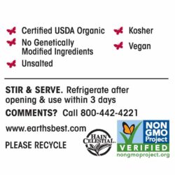 Trái cây nghiền cho bé trên 6 tháng Earth's Best Organic Stage 2