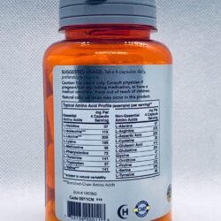 axit amin hoan chinh cho nguoi tap gym now sports amino complete 120 capsules kc