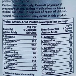 axit amin hoan chinh cho nguoi tap gym now sports amino complete 120 capsules ke